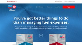 
                            1. The Chevron and Texaco Business Card Program - Total Fuel ...