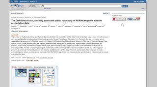 
                            2. The CHRS Data Portal, an easily accessible public ... - NCBI