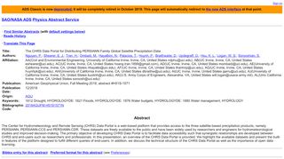 
                            4. The CHRS Data Portal for Distributing PERSIANN Family ...