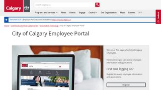 
                            11. The City of Calgary - City of Calgary Employee Portal