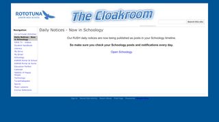 
                            2. The Cloakroom - RJHS - Google Sites