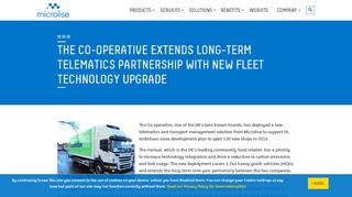 
                            5. The Co-operative Extends Long-Term Telematics ... - Microlise