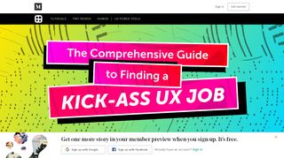 
                            7. The Comprehensive Guide to Finding a Kick-Ass UX Job - Medium