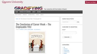 
                            8. The Conclusion of Career Week – The Employable YOU | Gradifying