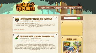 
                            2. The Daily Explorer: Your Guide to Everything Animal Jam