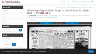 
                            7. The Daily News-Telegram (Sulphur Springs, Tex.), Vol. 60, No. 62, Ed ...