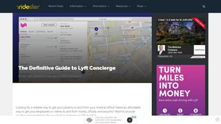
                            9. The Definitive Guide to Lyft Concierge [For …
