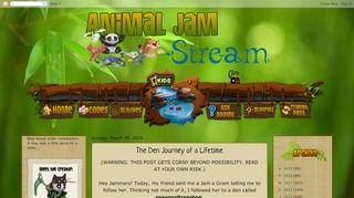 
                            9. The Den Journey of a Lifetime | Animal Jam Stream