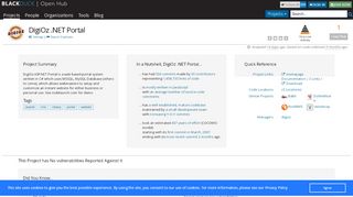 
                            6. The DigiOz .NET Portal Open Source Project on Open Hub