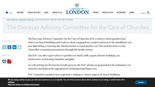 
                            3. The Diocesan Advisory Committee for the Care of ... - Diocese of London