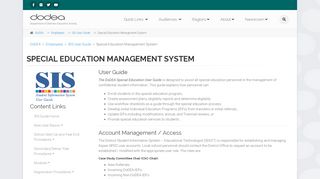 
                            7. The DoDEA-Aspen Special Education Management System