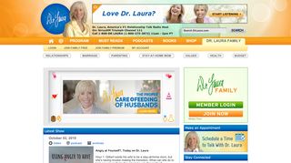 
                            1. The Dr. Laura Program