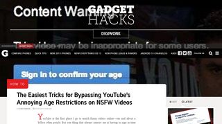 
                            8. The Easiest Tricks for Bypassing YouTube's …