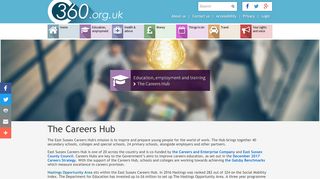 
                            5. The East Sussex Careers Hub - c360.org.uk