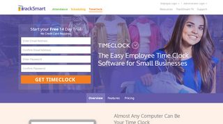 
                            9. The Easy Employee Time Clock Software for ... - tracksmart.com