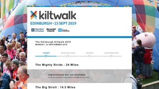 
                            6. The Edinburgh Kiltwalk 2019 | The Kiltwalk