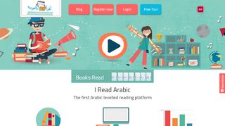
                            5. The first Arabic levelled reading platform - I Read Arabic