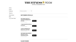 
                            5. THE FITNESS ROOM