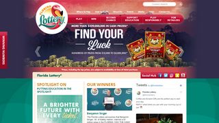 
                            1. The Florida Lottery