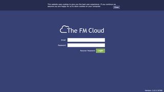 
                            3. The FM Cloud - Login