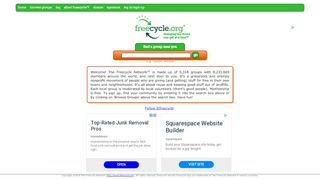 
                            10. The Freecycle Network