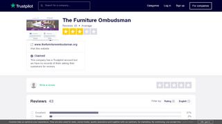 
                            4. The Furniture Ombudsman Reviews | Read Customer Service ...
