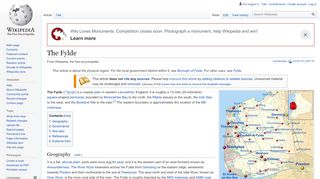 
                            6. The Fylde - Wikipedia