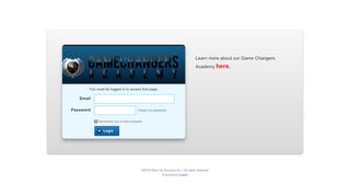 
                            1. The Game Changers Academy Login