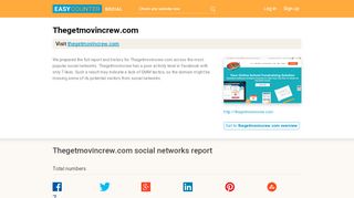 
                            5. The Get Movin Crew (Thegetmovincrew.com) full social media ...