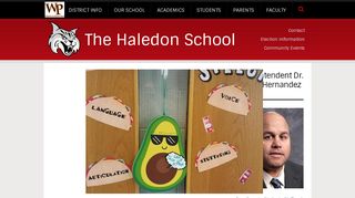 
                            3. The Haledon School