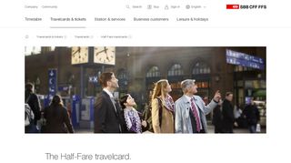 
                            10. The Half Fare Travelcard on the SwissPass | SBB