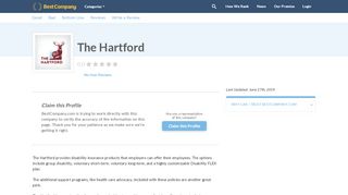 
                            6. The Hartford Reviews | Disability Insurance Companies ...