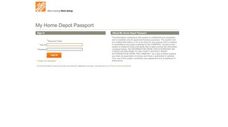 
                            11. The Home Depot - My Account Sign In