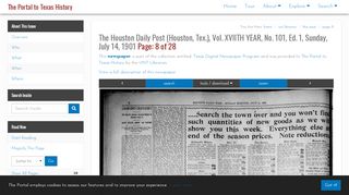 
                            9. The Houston Daily Post (Houston, Tex.) - The Portal to Texas History