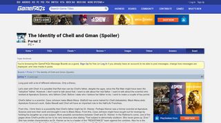 
                            5. The Identity of Chell and Gman (Spoiler) - Portal 2 Message Board for ...