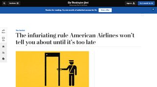 
                            9. The infuriating rule American Airlines won't tell you about until it's too ...