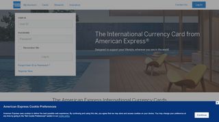 
                            11. The International Currency Card from American Express®