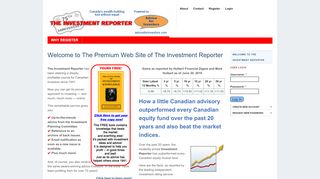 
                            4. The Investment Reporter | Advising Canadian investors since ...