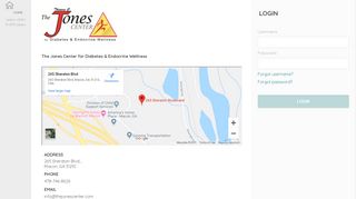 
                            4. The Jones Center for Diabetes and Endocrine - Patient Portal Login