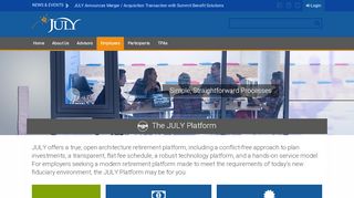 
                            6. The JULY Platform - July Business Services