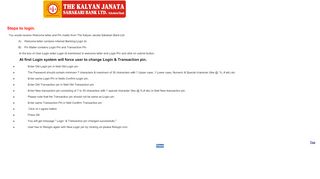 
                            7. The Kalyan Janata Sahakari Bank Ltd.