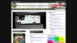 
                            10. The Kansas Board of Emergency Medical Services