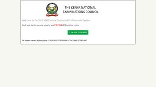 
                            2. the kenya national examinations council - KNEC