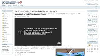 
                            4. The Key64 Keyboard :: No more keys than you can type on ...