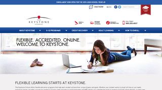 
                            2. The Keystone School: Flexible Online Courses & Homeschool Programs