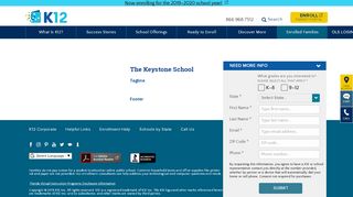 
                            7. The Keystone School | K12