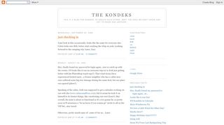 
                            8. The Kondeks