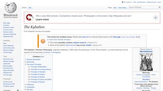 
                            4. The Kybalion - Wikipedia