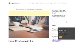 
                            7. The Labor Ready Application Details | Job Application …
