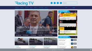 
                            1. The Latest Horse Racing News & Results From Racing TV